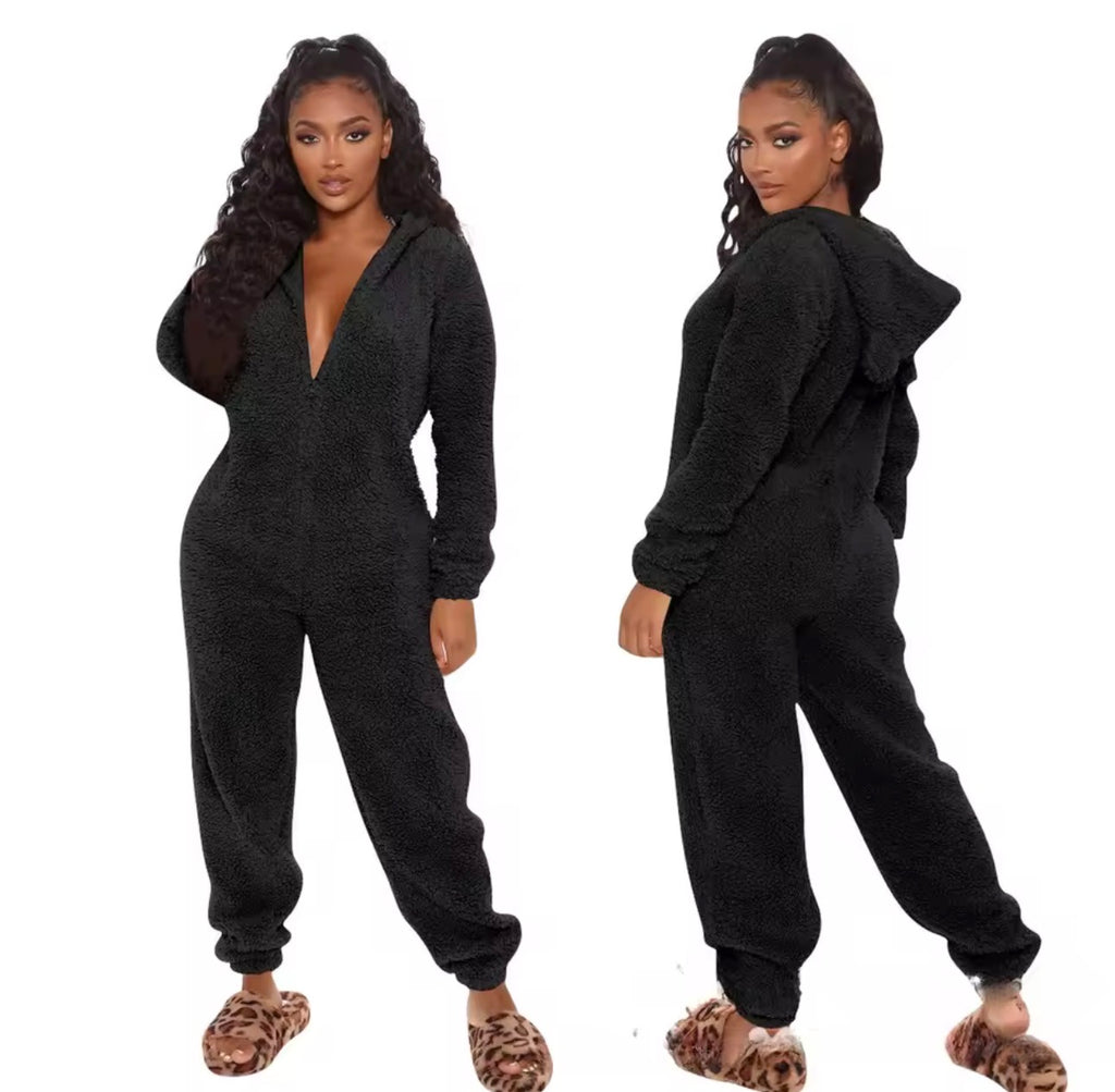אוברול חורפי מחטב Luxe Cozy Onesie