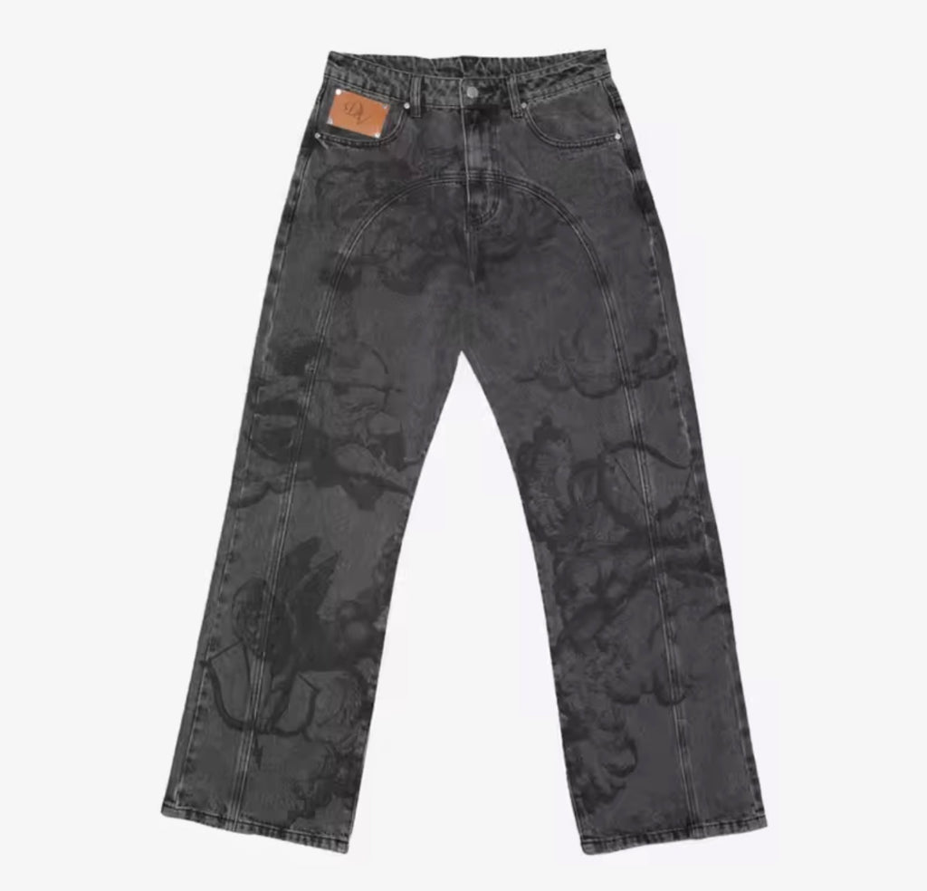 ג׳ינס אופנה אובר סייז