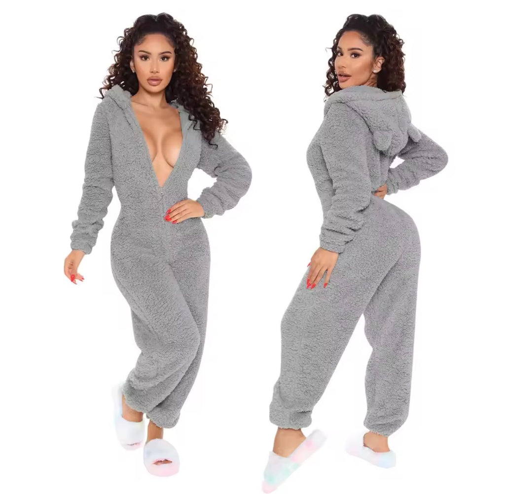 אוברול חורפי מחטב Luxe Cozy Onesie