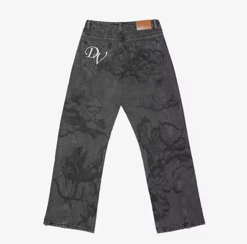 ג׳ינס אופנה אובר סייז