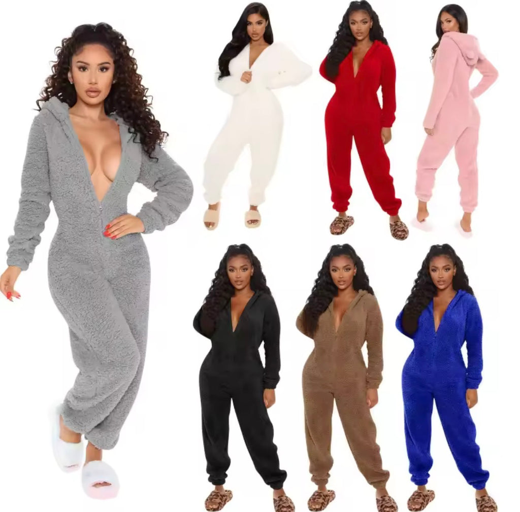 אוברול חורפי מחטב Luxe Cozy Onesie