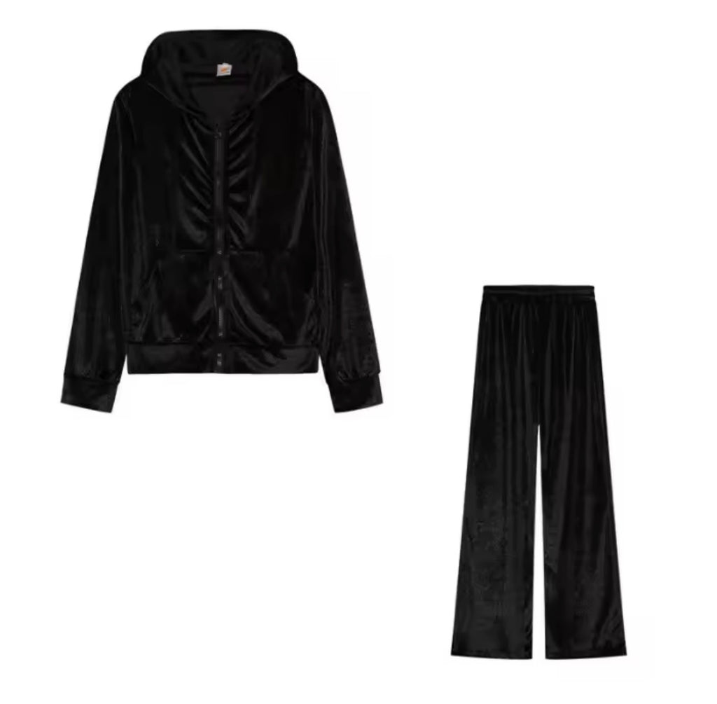 סט קטיפה יוקרתי Luxury Velvet Fit